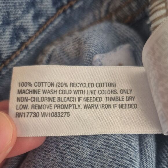 Universal Thread Blue Super Wide Leg Jeans Casual Plus Size 14 NWT - Picture 6 of 6